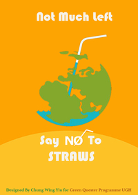 no straws